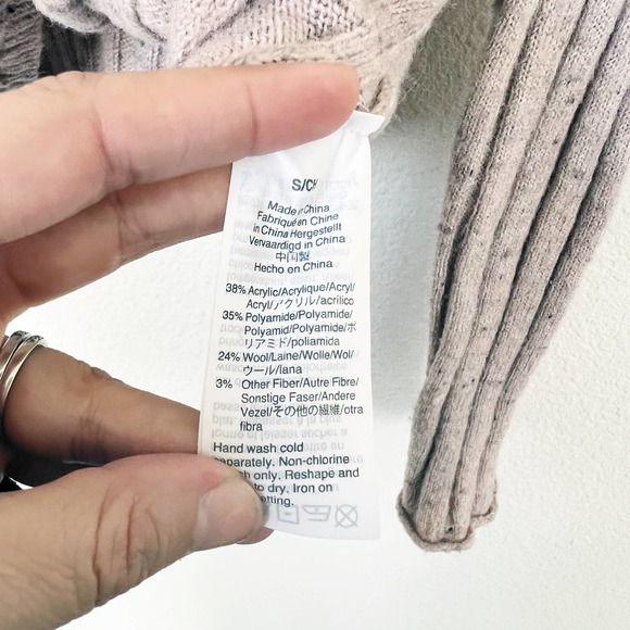 [Madewell] Donegal Evercrest Flecked Turtleneck Sweater Coziest Yarn Sz Small S - Picture 11 of 13